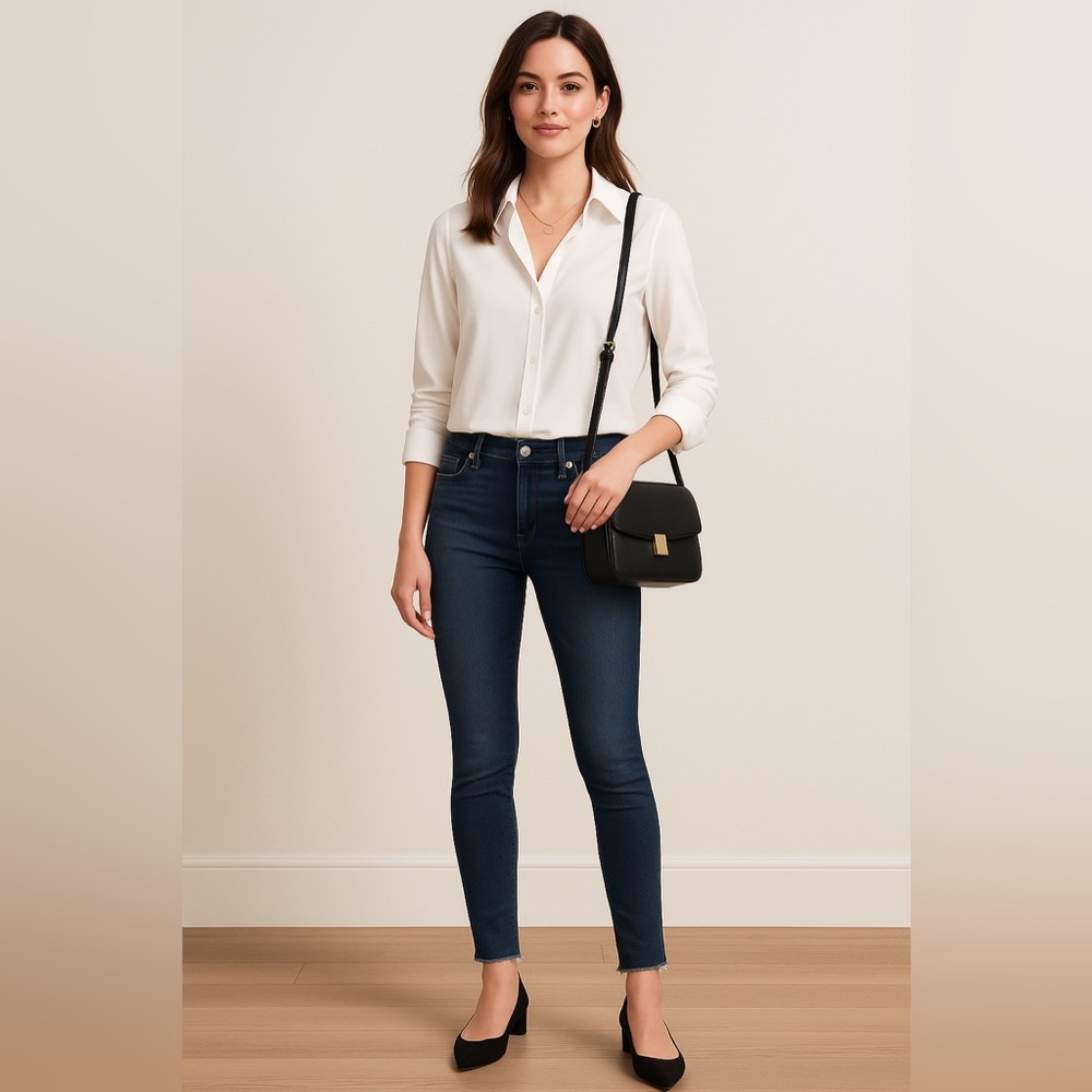 rag & bone Midnight Blue Skinny Jeans
